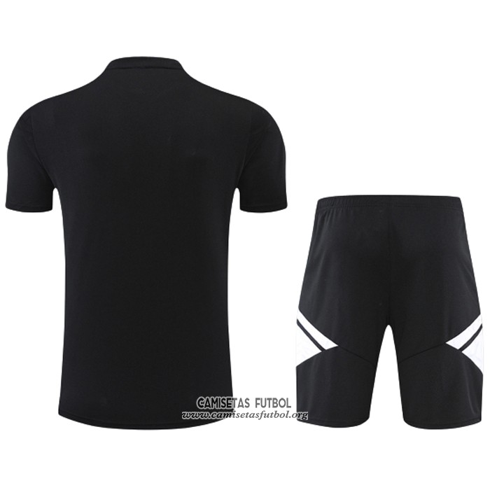 Chandal del Juventus Manga Corta 2022/2023 Negro - Pantalon Corto